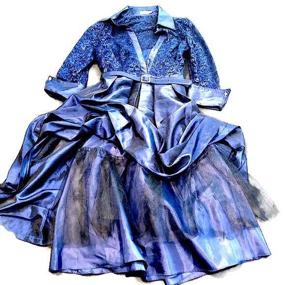 Eliza J beautiful Lace Dress Size 8 - Picture 3 of 3